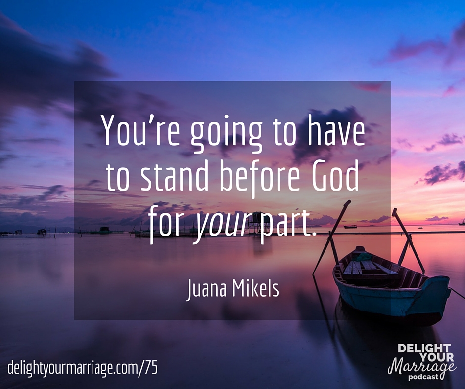 Stand before God for your part